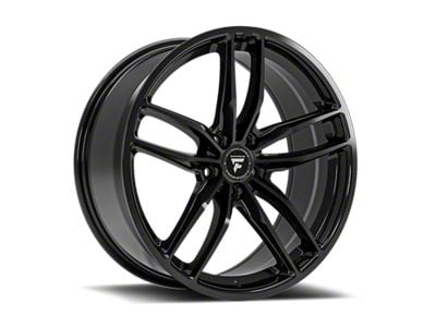 Fittipaldi 361B Gloss Black Wheel; 18x8 (16-24 Camaro LS, LT)