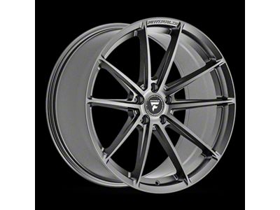 Fittipaldi 362 Gloss Graphite Wheel; 20x8.5; 32mm Offset (16-24 Camaro, Excluding SS w/ 6-Piston Front Calipers & ZL1)