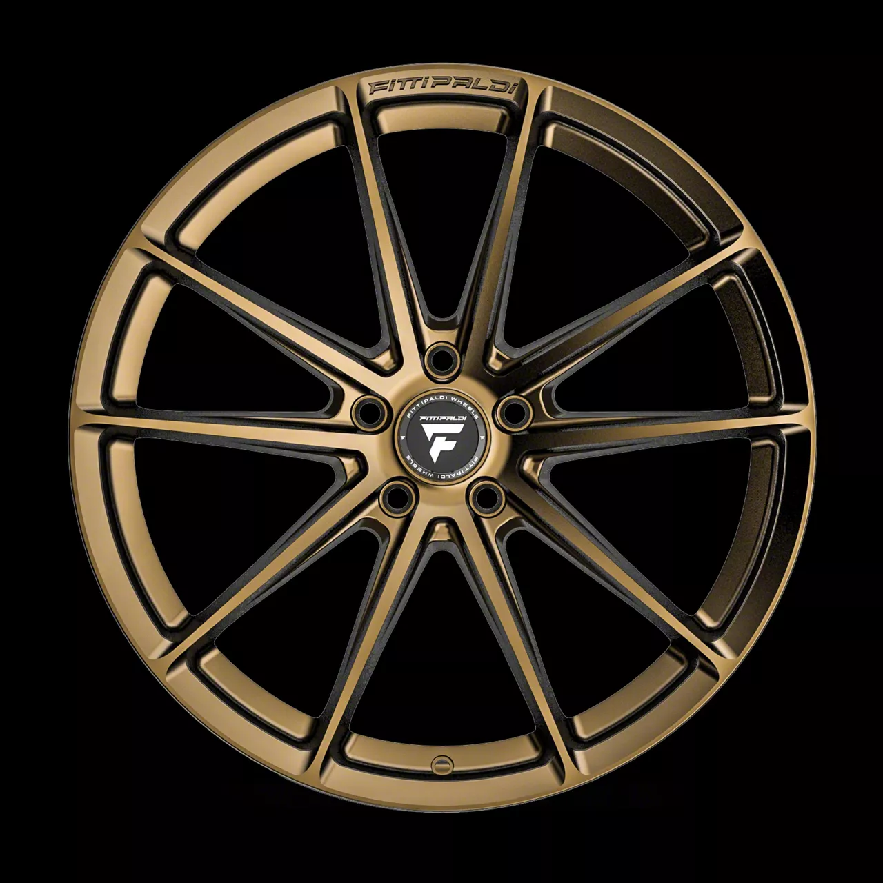Fittipaldi Camaro 362 Satin Bronze Wheel; Rear Only; 20x10; 42mm