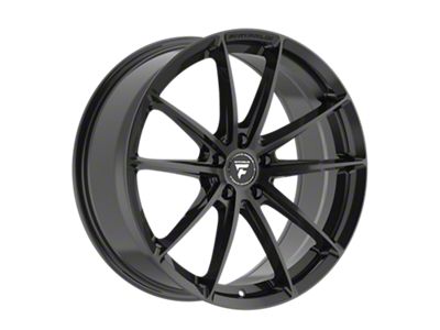 Fittipaldi FS362 Gloss Black Wheel; 20x8.5; 15mm Offset (08-23 RWD Challenger, Excluding Widebody)