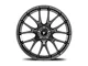 Fittipaldi 360G Gloss Graphite Wheel; 20x8.5 (15-23 Mustang GT, EcoBoost, V6)