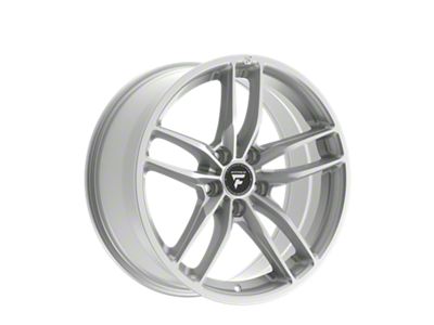 Fittipaldi 361 Silver Wheel; 18x8; 35mm Offset (24-25 Mustang EcoBoost w/o Performance Pack)