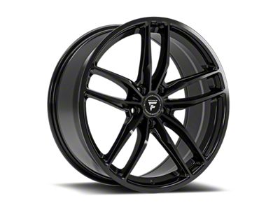 Fittipaldi 361 Gloss Black Wheel; 18x8; 35mm Offset (15-23 Mustang GT, EcoBoost, V6)
