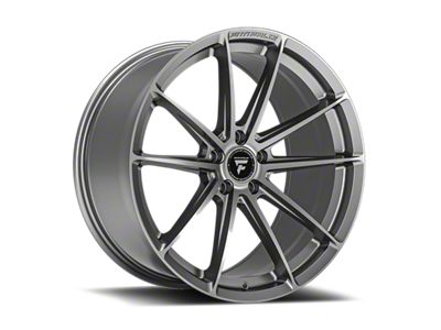 Fittipaldi 362 Brushed Silver Wheel; Rear Only; 20x10; 42mm Offset (15-23 Mustang GT, EcoBoost, V6)