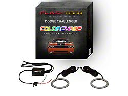 Flashtech ColorChase Halo Fog Light Kit; RGB (08-14 Challenger)