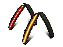 Flashtech LED Side Marker Light Set; Smoked (15-23 Challenger)