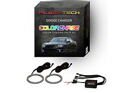 Flashtech ColorChase LED Halo Fog Light Kit; RGB (11-14 Charger)