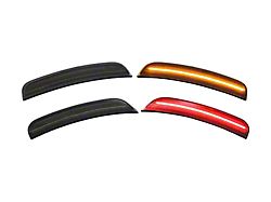 Flashtech LED Side Marker Light Set; Smoked (15-23 Charger)