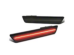 Flashtech LED Side Marker Lights; Rear; Smoked (11-14 Charger)