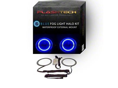Flashtech V.3 Fusion Color Change External Waterproof LED Halo Fog Light Kit (06-10 Charger)