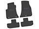 FLEXTREAD Factory Floorpan Fit Custom Vintage Scene Front and Rear Floor Mats with Purple 2008 R/T Insert; Black (11-23 RWD Challenger)