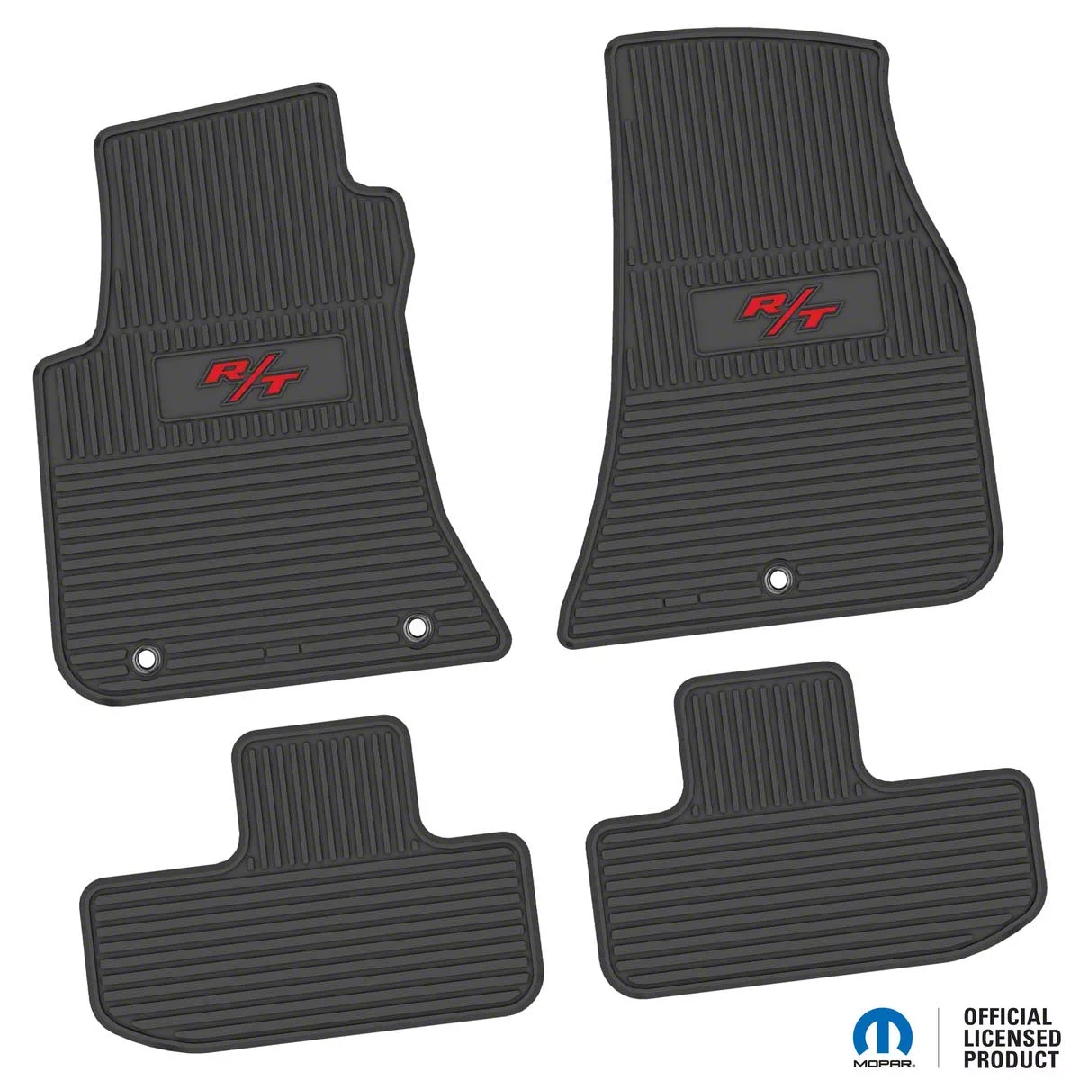 Challenger Single Layer Diamond Front and Rear Floor Mats