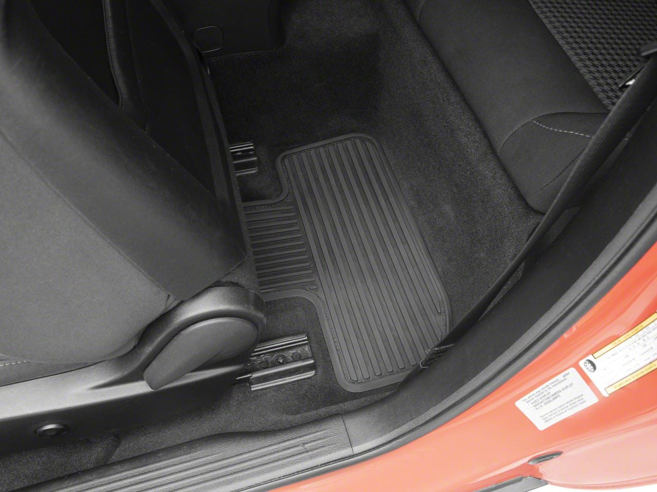NEW Dodge Challenger HELLCAT REDEYE Floor Mats 4PC Bright Red Nice