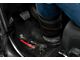 FLEXTREAD Factory Floorpan Fit Custom Vintage Scene Front and Rear Floor Mats with Red SRT Hellcat Insert; Black (11-23 RWD Challenger)