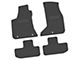 FLEXTREAD Factory Floorpan Fit Custom Vintage Scene Front and Rear Floor Mats with SXT Insert; Black (17-23 AWD Challenger)
