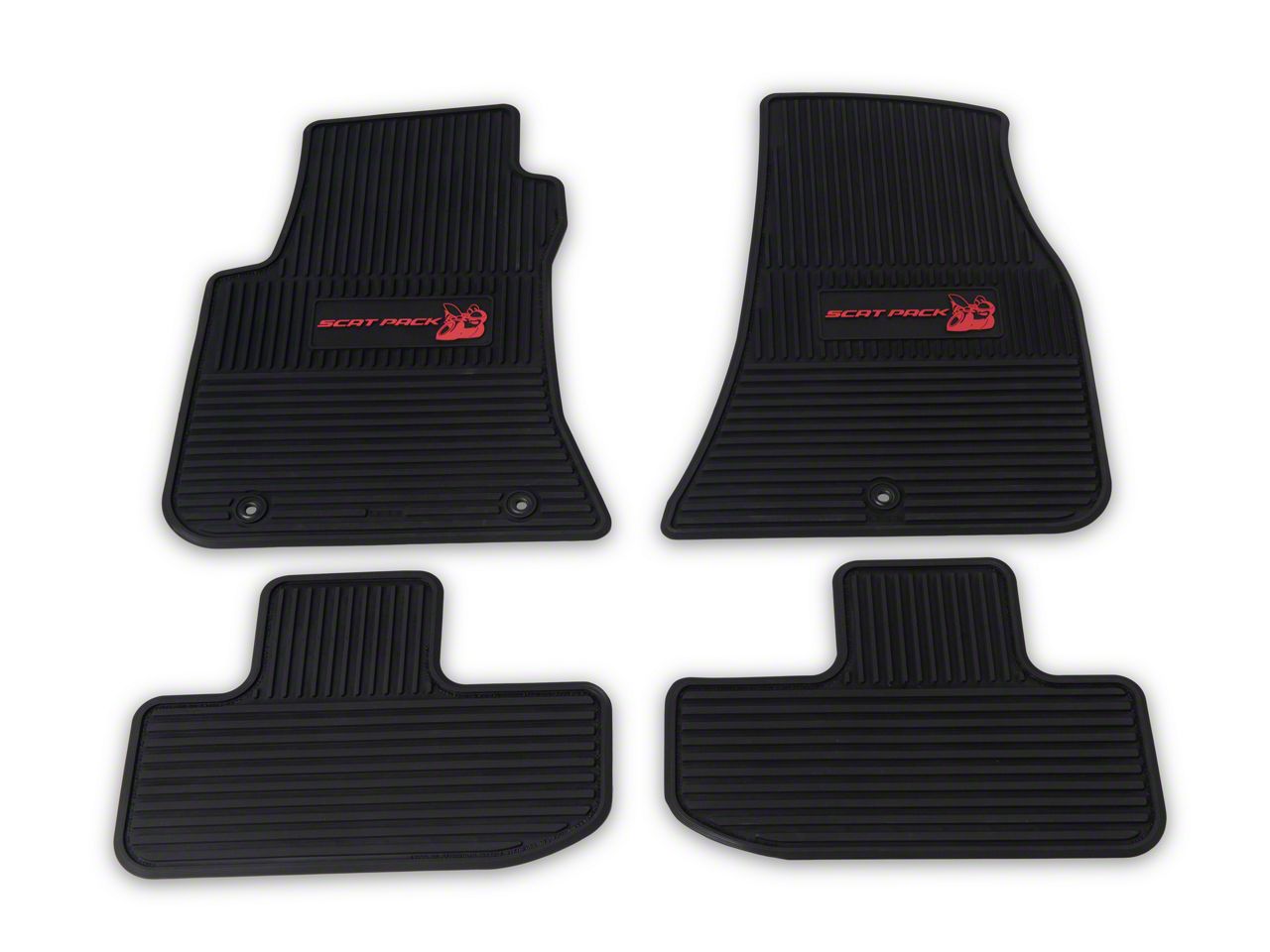 Challenger Factory Floorpan Fit Custom Vintage Scene Front and