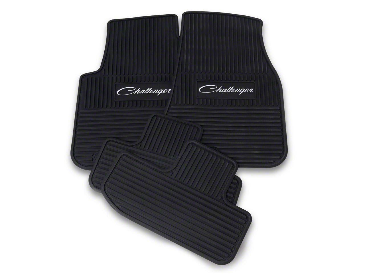 Challenger Factory Floorpan Fit Custom Vintage Scene Front