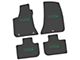 FLEXTREAD Factory Floorpan Fit Custom Vintage Scene Front and Rear Floor Mats with Green Scat Pack Insert; Black (11-23 RWD Charger)