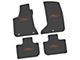 FLEXTREAD Factory Floorpan Fit Custom Vintage Scene Front and Rear Floor Mats with Orange 2008 R/T Insert; Black (11-23 AWD Charger)