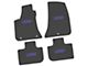 FLEXTREAD Factory Floorpan Fit Custom Vintage Scene Front and Rear Floor Mats with Purple 392 HEMI Insert; Black (11-23 RWD Charger)