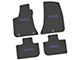 FLEXTREAD Factory Floorpan Fit Custom Vintage Scene Front and Rear Floor Mats with Purple HEMI Insert; Black (11-23 RWD Charger)