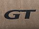Lloyd Front and Rear Floor Mats with Black GT Logo; Parchment (99-04 Mustang)