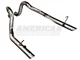 Flowmaster 2.50-Inch Stainless Tailpipes (1986 GT; 87-93 Mustang LX)