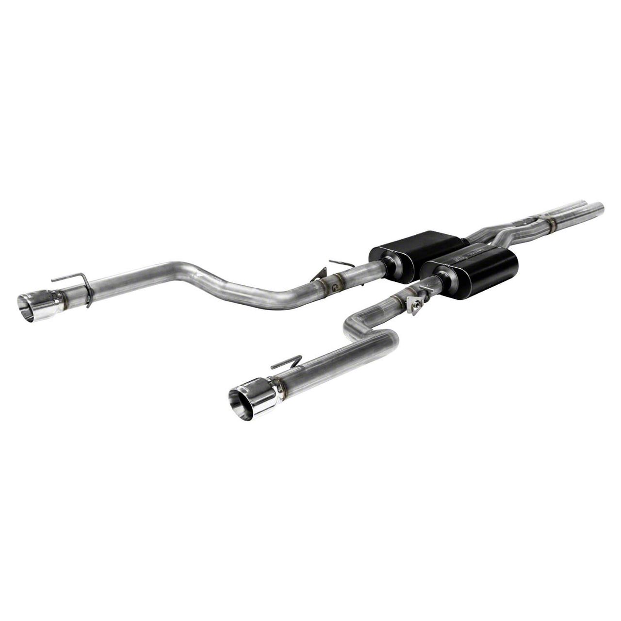 Flowmaster Charger American Thunder CatBack Exhaust with Polished Tips