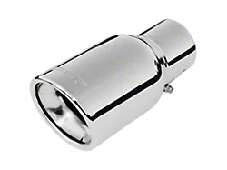 Flowmaster 3.50-Inch Rolled Angle Exhaust Tip; Polished (Fits 2.25-Inch Tail Pipe)