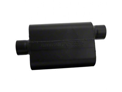 Flowmaster Super 44 Series Center/Offset Oval Muffler; 3-Inch Inlet/3-Inch Outlet (Universal; Some Adaptation May Be Required)