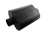 Flowmaster Super 44 Series Center/Center Oval Muffler; 3-Inch Inlet/3-Inch Outlet (Universal; Some Adaptation May Be Required)