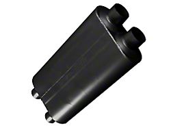 Flowmaster Super 50 Series Big Block Dual In/Dual Out Oval Muffler; 2.75-Inch Inlet/2.50-Inch Outlet (Universal; Some Adaptation May Be Required)