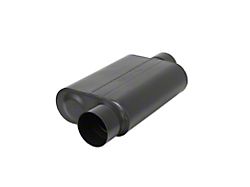 Flowmaster 40 Series Delta Force Offset/Center Race Muffler 3.50-Inch Inlet/3.50-Inch Outlet (Universal; Some Adaptation May Be Required)