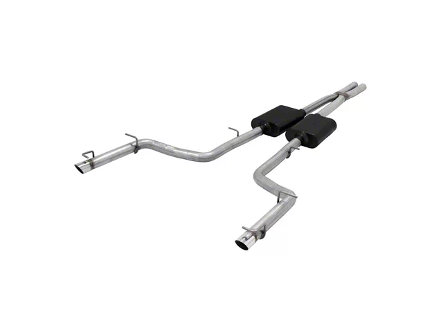 Flowmaster American Thunder Cat-Back Exhaust System with Polished Tips (15-16 5.7L HEMI Charger)