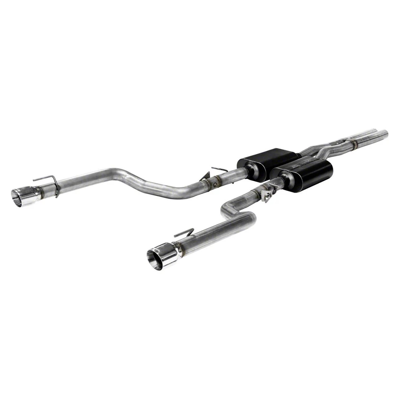 Flowmaster Charger American Thunder CatBack Exhaust with Polished Tips