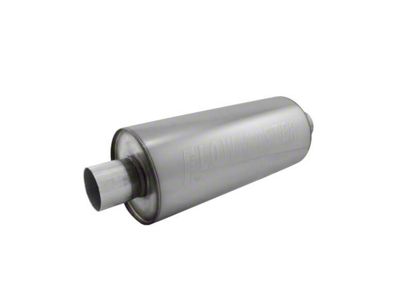 Flowmaster dBX Series Center/Center Bullet Style Muffler; 3-Inch Inlet/3-Inch Outlet (Universal; Some Adaptation May Be Required)