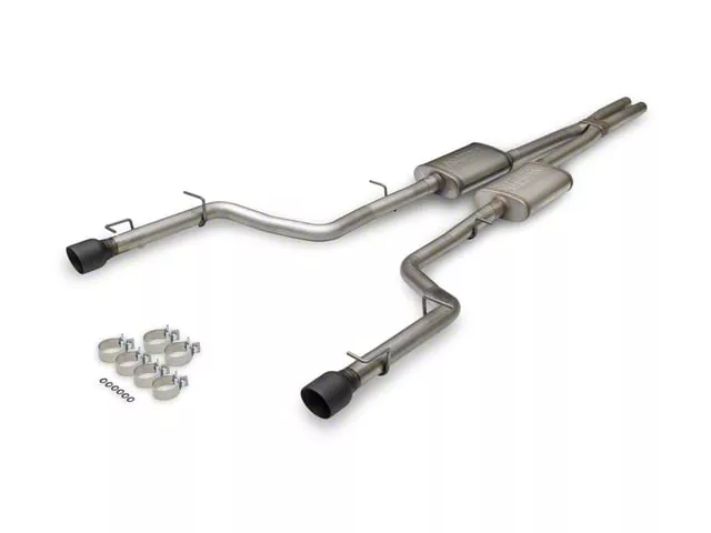 Flowmaster FlowFX Cat-Back Exhaust System with Black Tips (15-23 3.6L Charger)