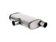 Flowmaster FlowFX Transverse Oval Muffler; 2.50-Inch Inlet/2.50-Inch Outlet (Universal; Some Adaptation May Be Required)