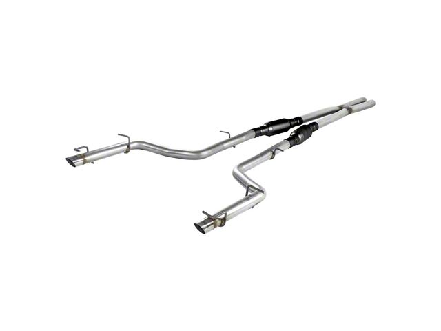 Flowmaster Outlaw Cat-Back Exhaust System with Polished Tips (15-16 5.7L HEMI Charger)