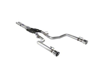 Flowmaster Outlaw Cat-Back Exhaust System with Polished Tips (17-23 5.7L HEMI Charger w/ MDS Valves)