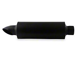 Flowmaster Pro Series 16-Inch Center/Center Round Muffler with Turn Down; 3-Inch Inlet/3.50-Inch Outlet (Universal; Some Adaptation May Be Required)