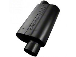 Flowmaster Resonator Muffler Offset/Offset; 3-Inch Inlet/3-Inch Outlet; Aluminized (Universal; Some Adaptation May Be Required)