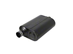 Flowmaster Super 40 Series Offset/Center Oval Muffler; 2.25-Inch Inlet/2.25-Inch Outlet (Universal; Some Adaptation May Be Required)