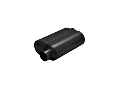 Flowmaster Super 40 Series Offset/Offset Oval Muffler; 3-Inch Inlet/3-Inch Outlet (Universal; Some Adaptation May Be Required)