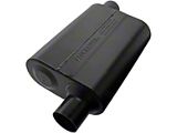 Flowmaster Super 44 Series Offset/Offset Oval Muffler; 2.25-Inch Inlet/2.25-Inch Outlet (Universal; Some Adaptation May Be Required)