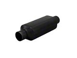Flowmaster Super HP-2 12-Inch Center/Center Oval Muffler; 2.25-Inch Inlet/2.25-Inch Outlet; 409 Stainless (Universal; Some Adaptation May Be Required)