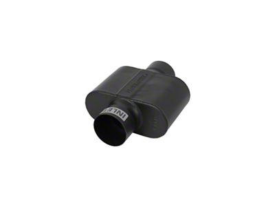 Flowmaster 10 Series Delta Force Center/Center Race Muffler; 3.50-Inch Inlet/3.50-Inch Outlet (Universal; Some Adaptation May Be Required)