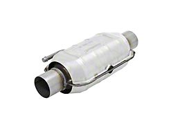 Flowmaster 225 Series Enhanced Duty Catalytic Converter; 2.25-inch Inlet/2.25-Inch Outlet; 49-State Legal (Universal; Some Adaptation May Be Required)