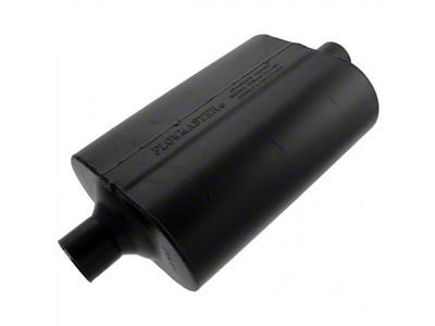 Flowmaster 60 Series Delta Flow Center/Center Oval Muffler; 2.25-Inch Inlet/2.25-Inch Outlet (Universal; Some Adaptation May Be Required)