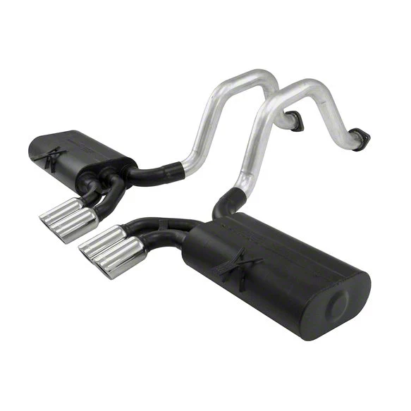 Flowmaster Corvette Force II AxleBack Exhaust with Polished Tips